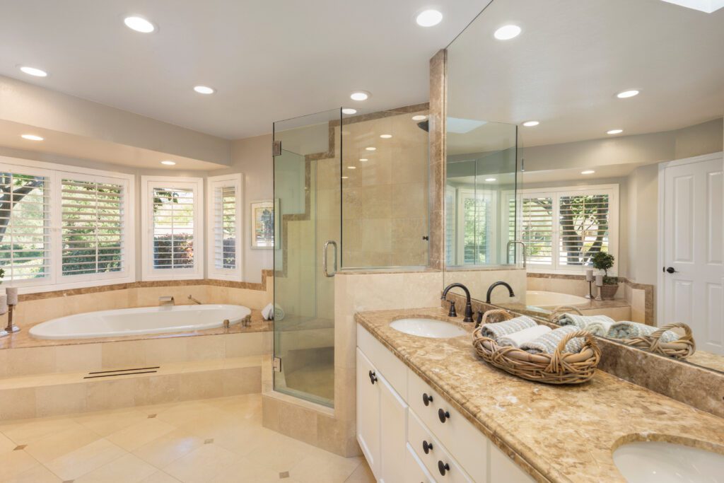 Remodeling your bathroom shouldn’t be stressful, let Bath Crest help with your next full Utah bathroom remodeling project!