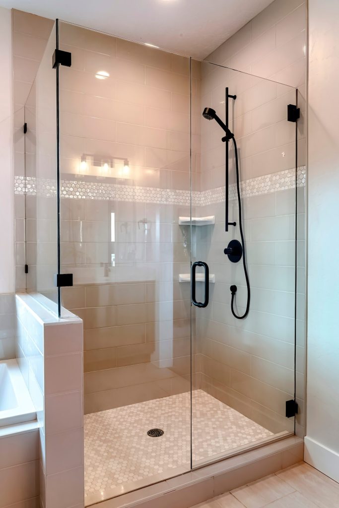 Frameless glass shower enclosures are both elegant and easy to clean! Bathcrest is a leading supplier in Salt Lake City.