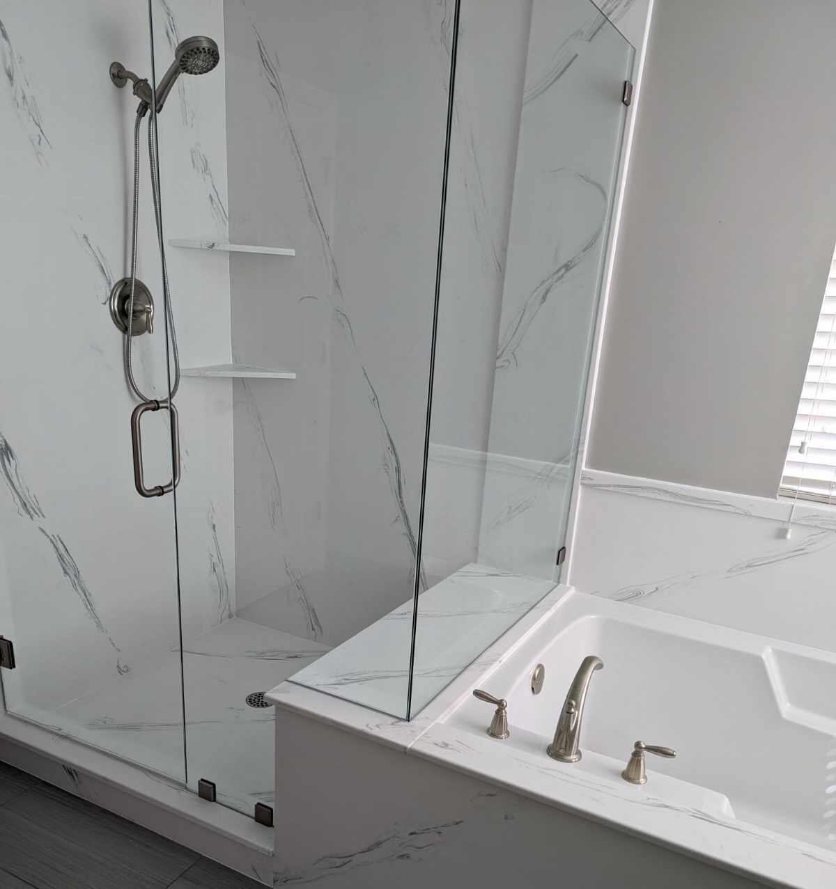 You deserve a new walk in shower! Contact Bath Crest for a quote on bathroom remodels and walk in shower installation in Utah.